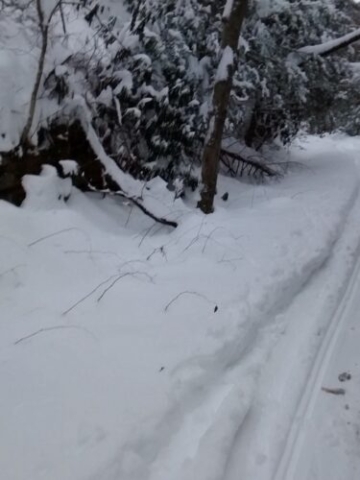 After the Rangers got the snowmobile working