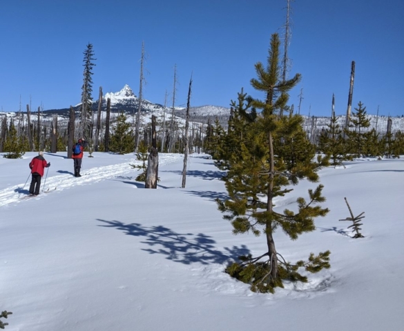 Cathrine and John on the flats at Ray Benson