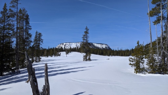 Butte at HooDoo Ski area