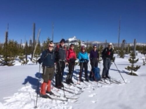 The gang on the Pacific Crest Trail (Al, Ron, Jan, Yvonne, Diane, Jack)