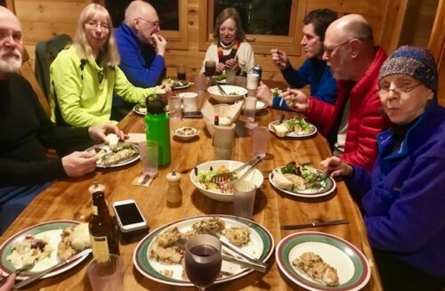 Dinner at Poplar Hut