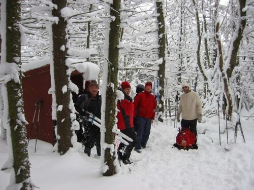 Warming Hut at White Grass STC, WV
