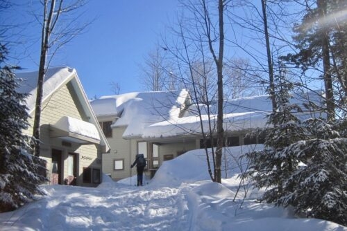 Arriving at Poplar Hut