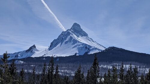 Mount Washington from Ray Benson Sno Park, near Santiam Pass, OR