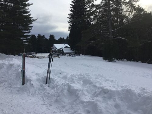 Lapland Lakes Ski Touring Center, view from Lapin Tupa