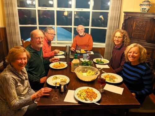 2023 Laplanders: Althea, Doug, Ed, Al, Marcie, Yvonne and Ralph is taking the picture