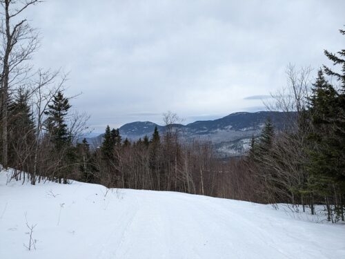Headed back down from Stratton Hut on the last day