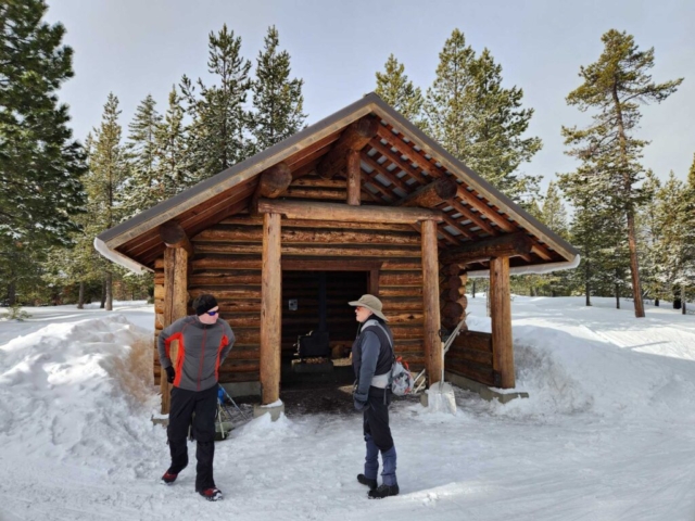 Ed and Brent at Meissner Sno-Park, Bend, OR