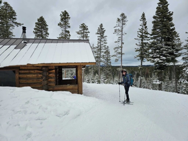Barry at Meissner Sno-Park Shelter, Bend, OR