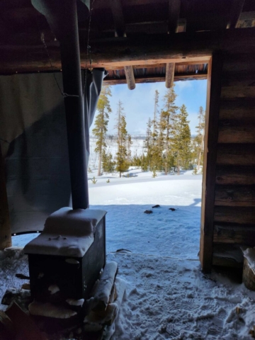Shelter at Upper Three Creek Sno-Park, Sisters, OR