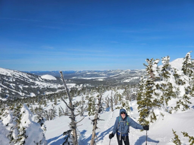 Barry at Tumalo Mountain, Bend, OR