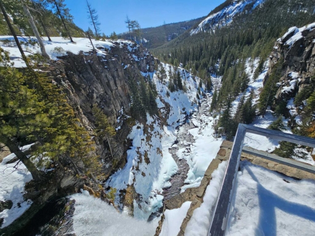 Falls at Tumalo Falls, Bend, OR
