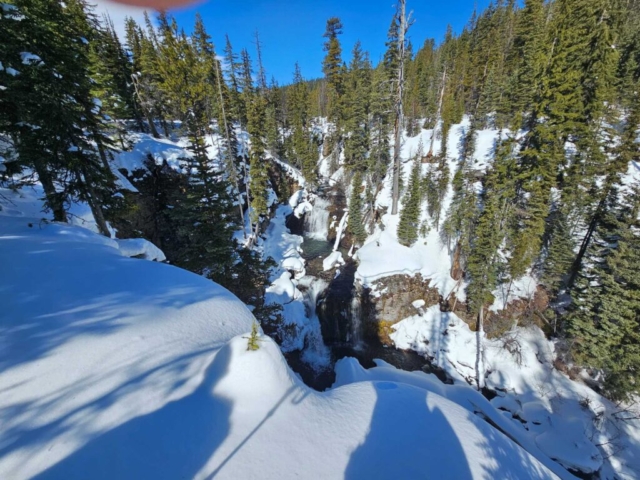 Falls at Tumalo Falls, Bend, OR