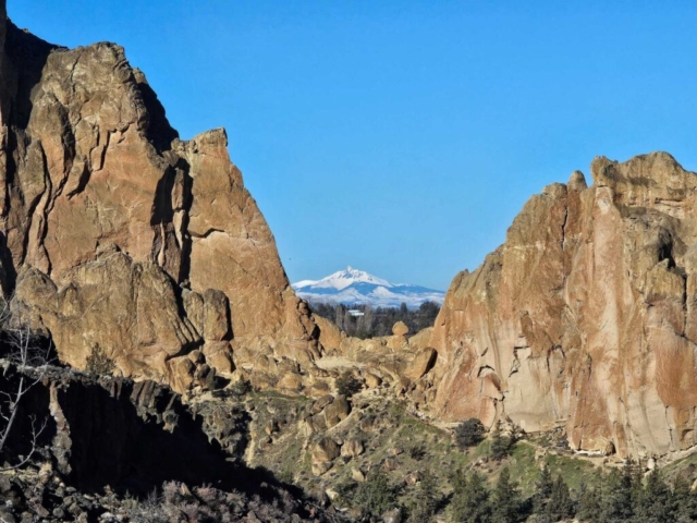 View from Smith Rock, Bend, OR