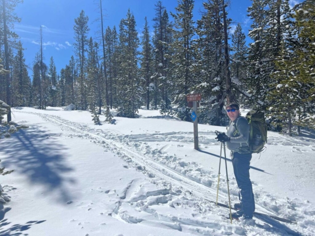 Brent at Swampy Sno-Park, Bend, OR
