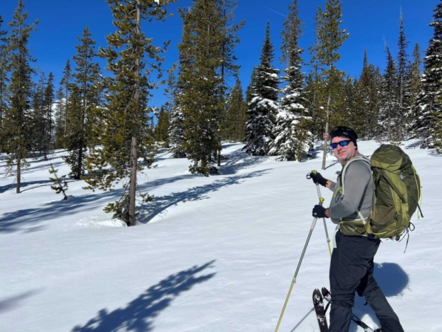 Brent at Swampy Sno-Park, Bend, OR
