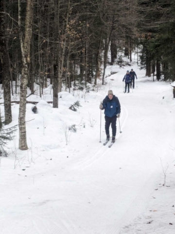 Brian, Marcie and Doug on the Lapland trails