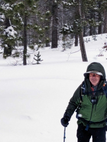 Ed at Upper Three Creeks Sno-Park, Bend, OR