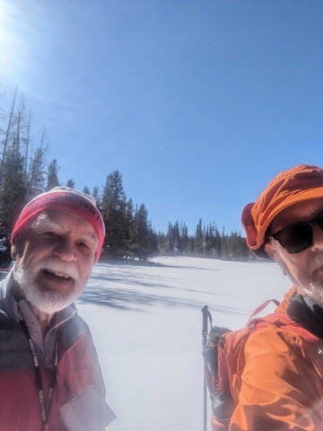 Bela and Ralph at Swampy Lakes, OR