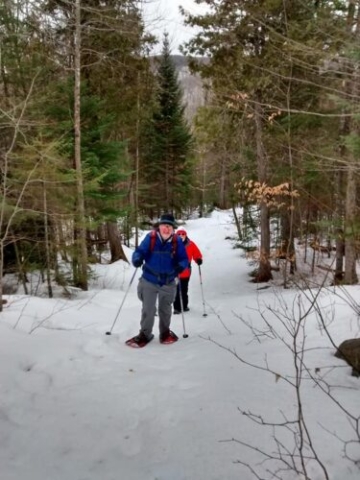 Joe and Bela, final push to Poplar Hut