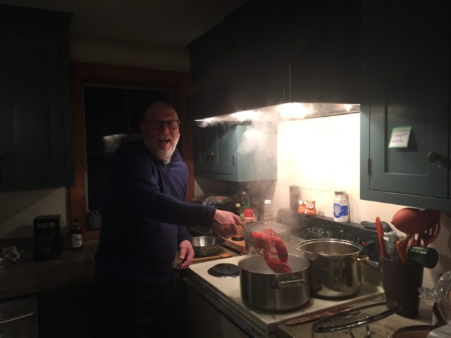 Ralph steaming the lobstuh