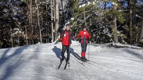 PATC-STS skiers in New Hampshire's White Mountains