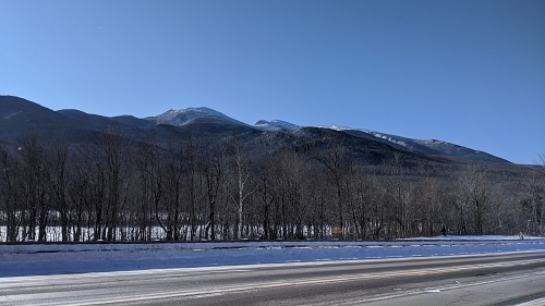 Mountain scenery in New Hampshire