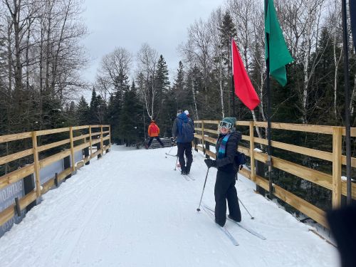 Lapland Lake Nordic Center, Lake Trail night skiing